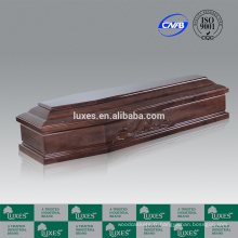 Cercueil fabricants LUXES peuplier cercueil en bois Euro funéraires cercueils